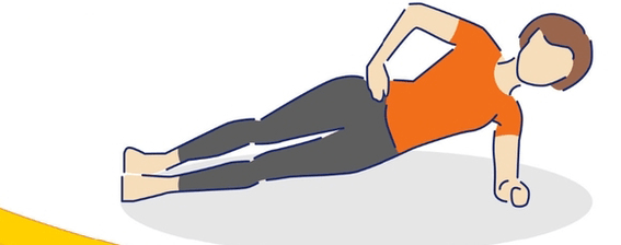 Plank laterale per dimagrire